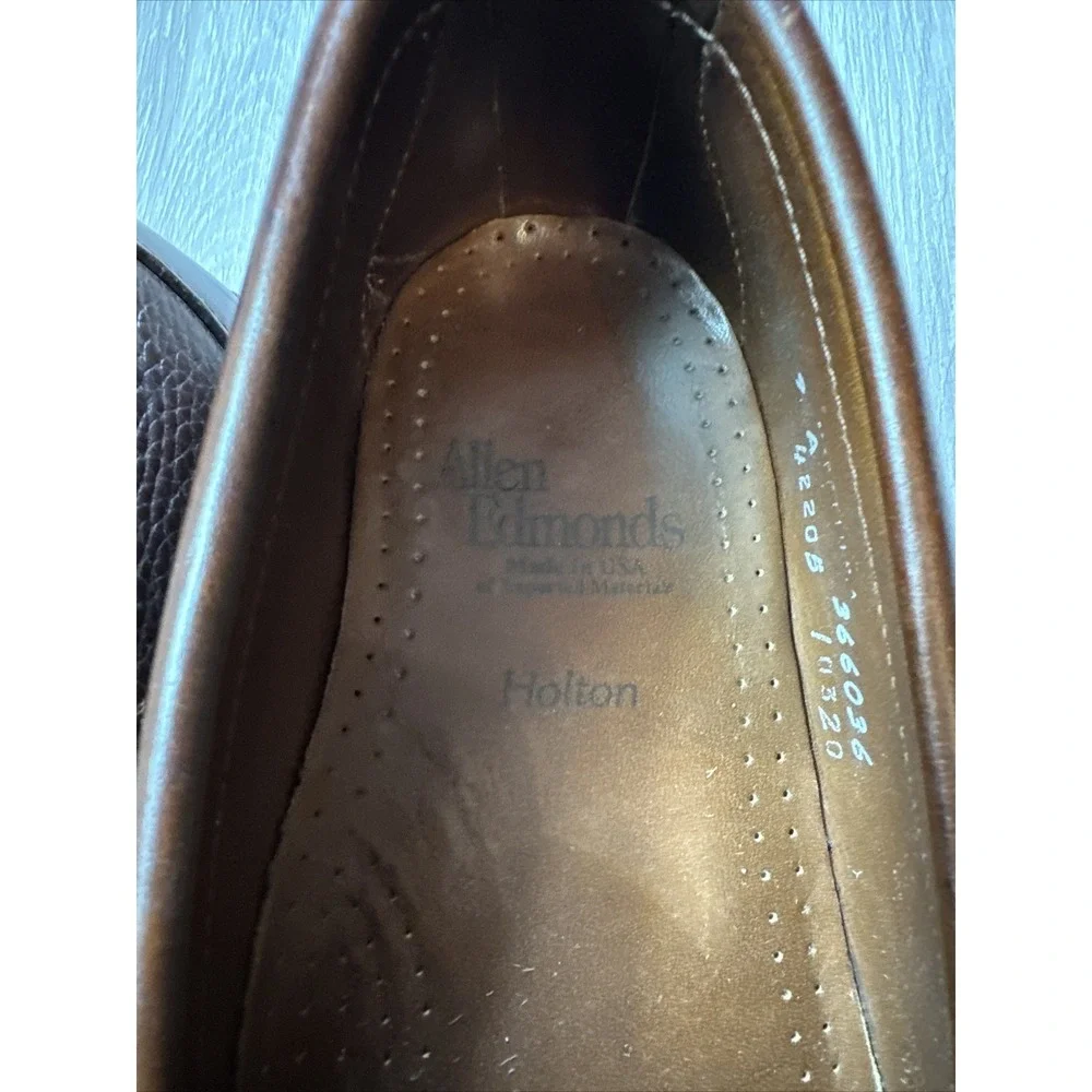 Allen Edmonds Holton Penny Loafers Shoes Men's 9 A USA Made Leather Slip On